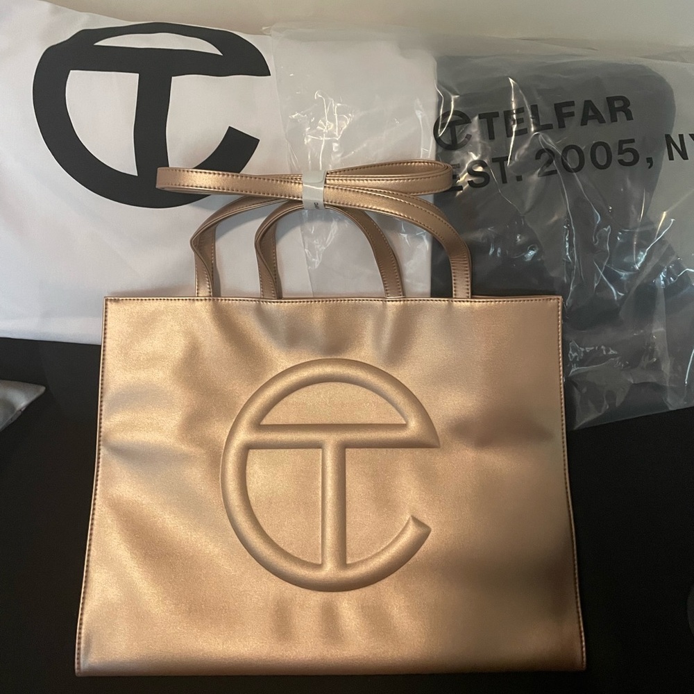 Telfar Copper Large Tote NEW Never worn NWT in original packaging authentic